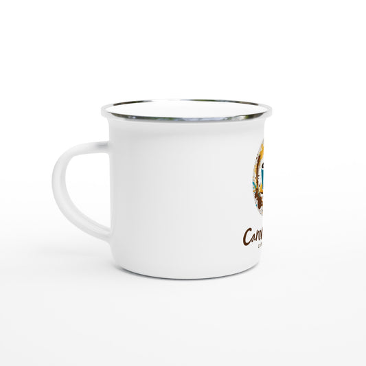 White 12oz Enamel Mug