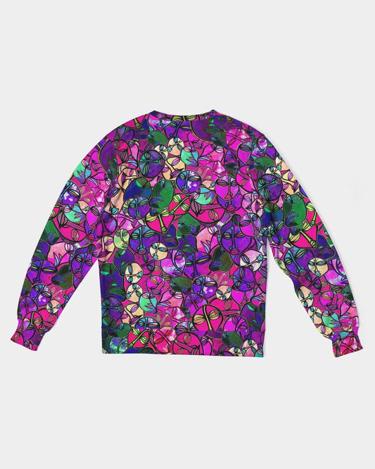 Primordial Water Unbranded Men's Classic French Terry Crewneck Pullover