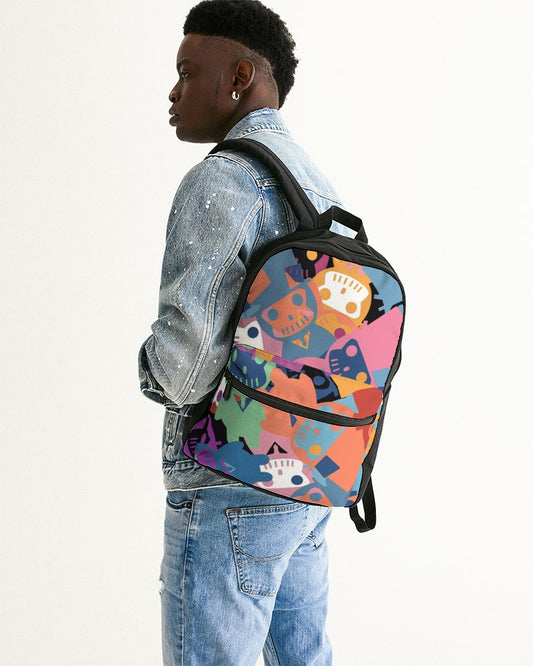 Hover Above Fear Small Canvas Backpack