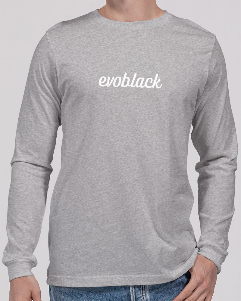 Evoblack Fall Unisex Jersey Long Sleeve Tee | Bella + Canvas