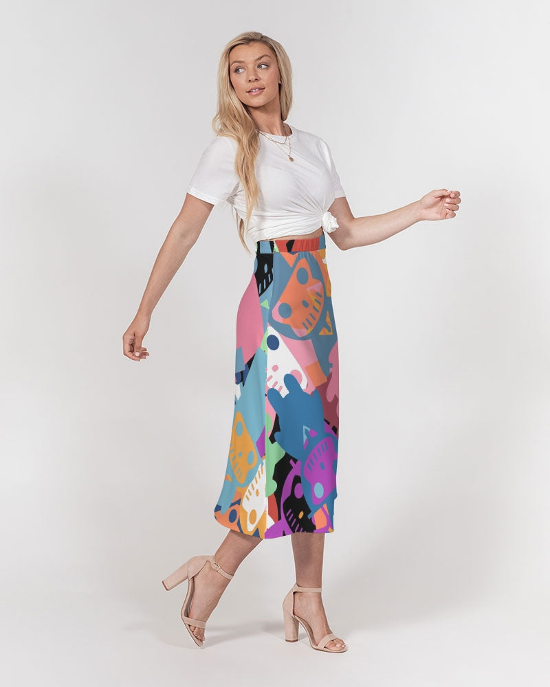 Hove Above Fear Women's A-Line Midi Skirt