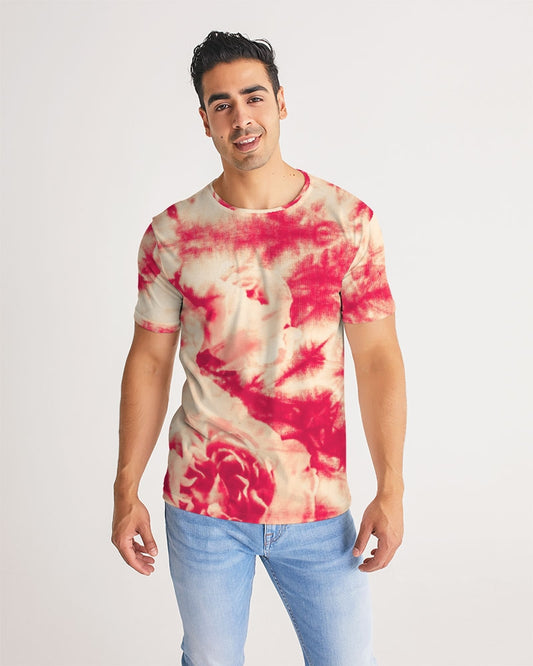 Red Floral Men's Tee