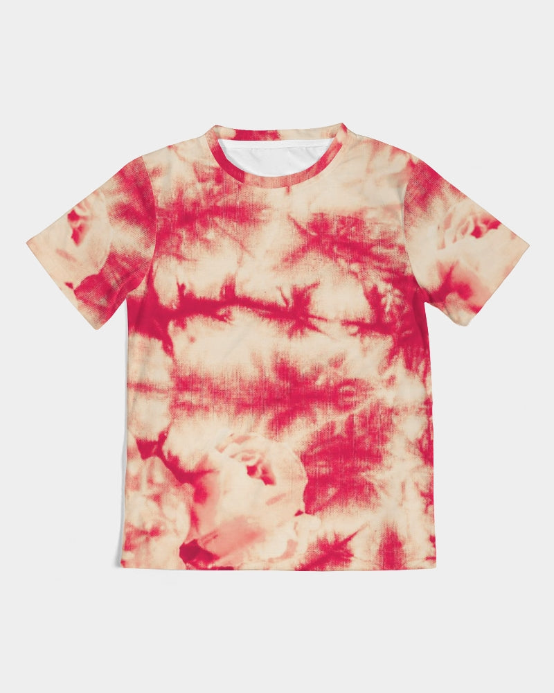 Red Floral Kids Tee