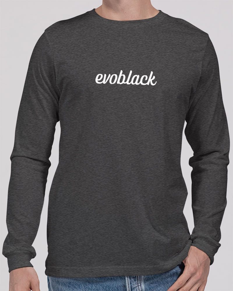 Evoblack Fall Unisex Jersey Long Sleeve Tee | Bella + Canvas