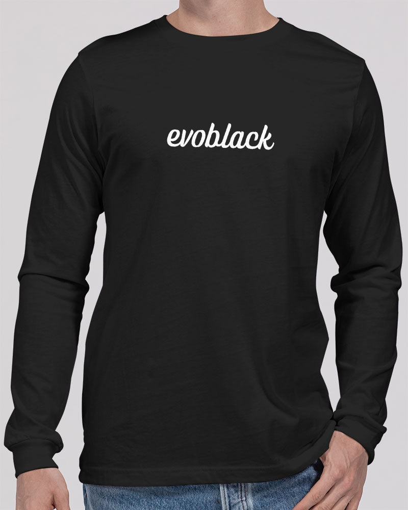 Evoblack Fall Unisex Jersey Long Sleeve Tee | Bella + Canvas