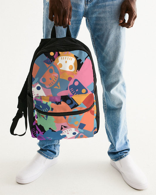 Hover Above Fear Small Canvas Backpack